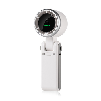 Ventilator de mână USB reîncărcabil, ventilator de birou compact cu autonomie lungă a bateriei, mini portabil turbina N607