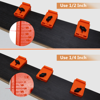 Set de instalare pentru podea din lemn, reglabil pe orizontală, 36 bucăți cu inserții, 1/4–1 inch, pentru uz casnic și comercial.