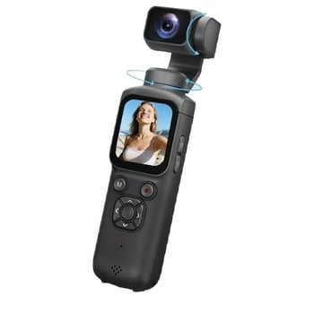 Cameră de acțiune 4K cu gimbal de buzunar pentru vlogging și excursii M105