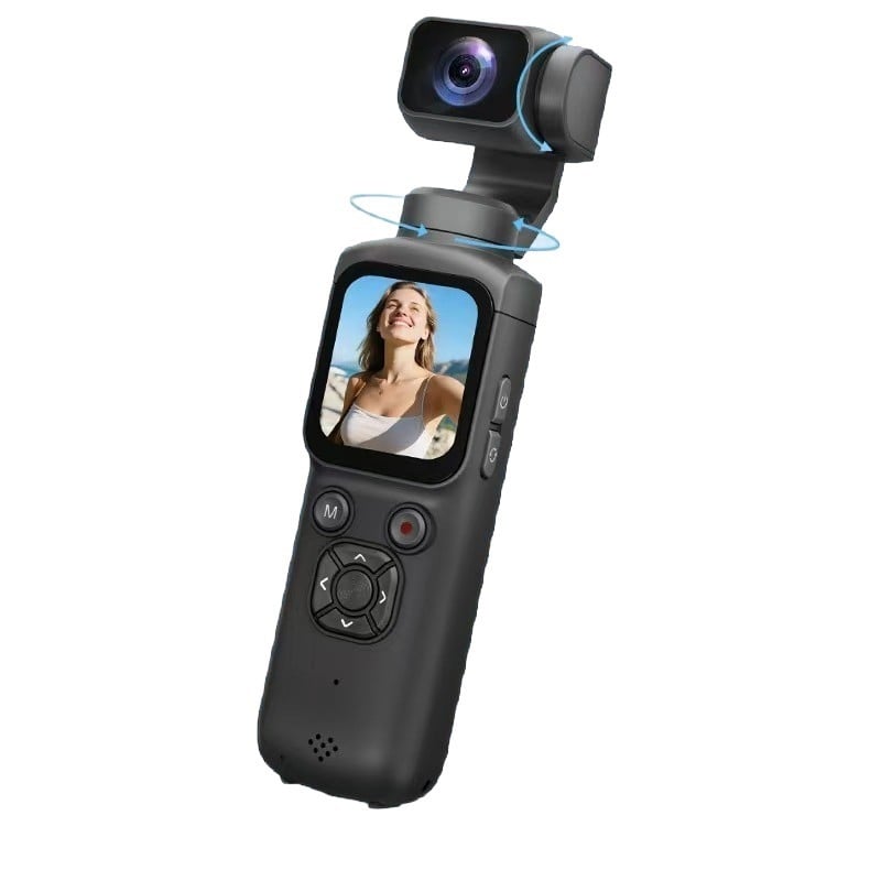 Cameră de acțiune 4K cu gimbal de buzunar pentru vlogging și excursii M105