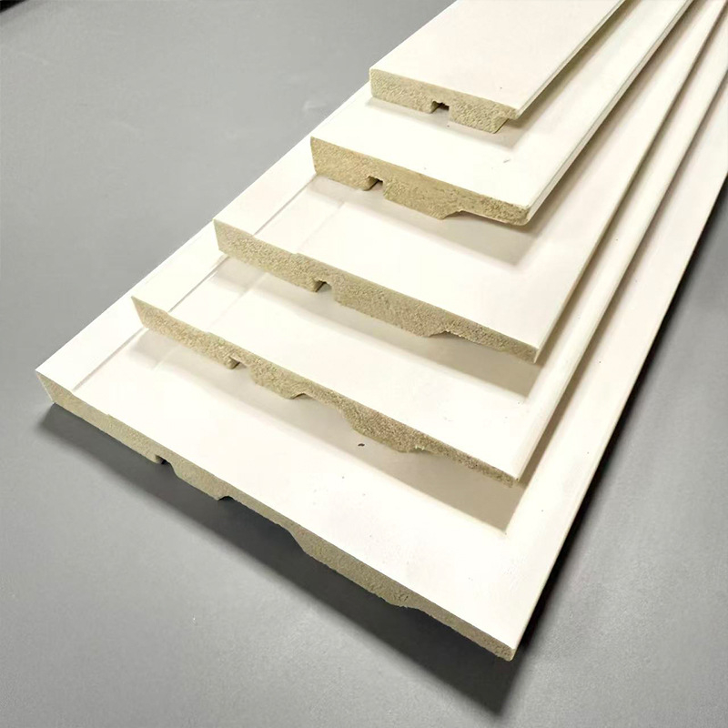 Plintă din spumă PS pentru decor interior, rezistentă la apă și umiditate, stil plat modern