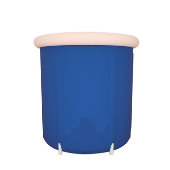 Cadă de baie pliabilă pentru adulți, din material PVC cu plasă, compactă pentru uz casnic