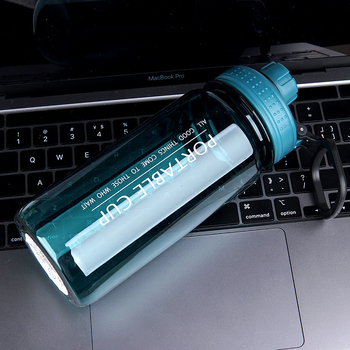 Cupa spațială creativă pentru sport, recipient plastic de apă 600 ml