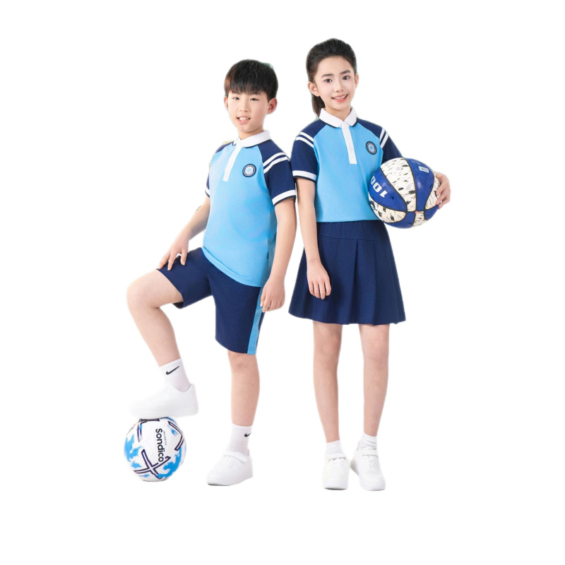 Litai uniforme școlare unificate pentru elevi din învățământul primar și gimnazial — set primăvară-ș toamnă- vară pentru clasele junior și senior, uniformă de clasă.