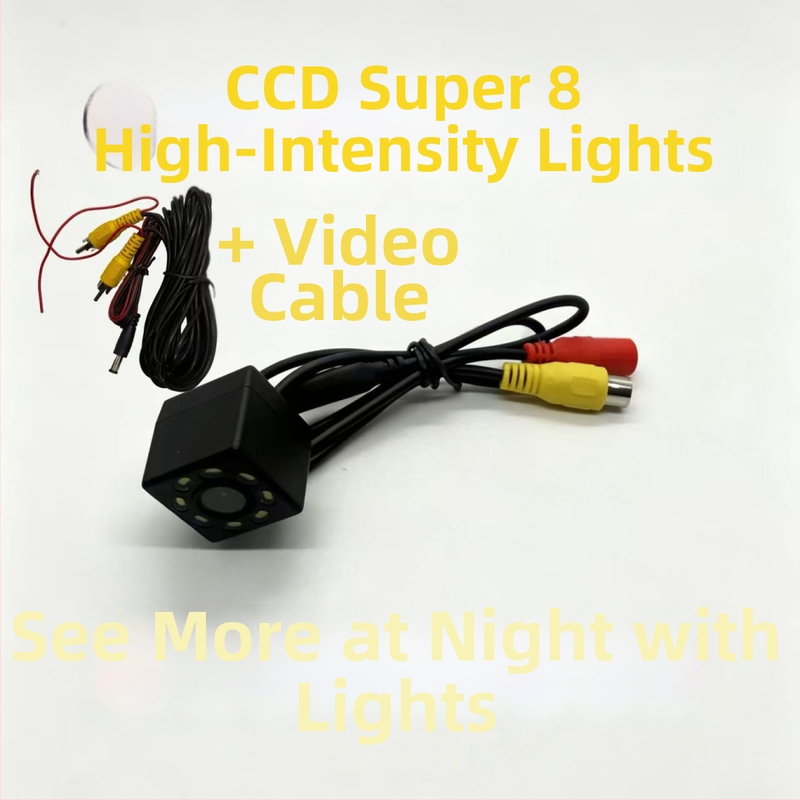 HD cúvacia kamera s 12 LED diódami, CVBS, 720x480, 12V cúvacia kamera do vozidla