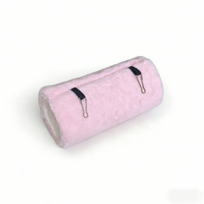 Cuib de bumbac cu tunel pentru animale de companie mici – hamster, veveriță, sugar glider, iepure de Guineea, chinchilla