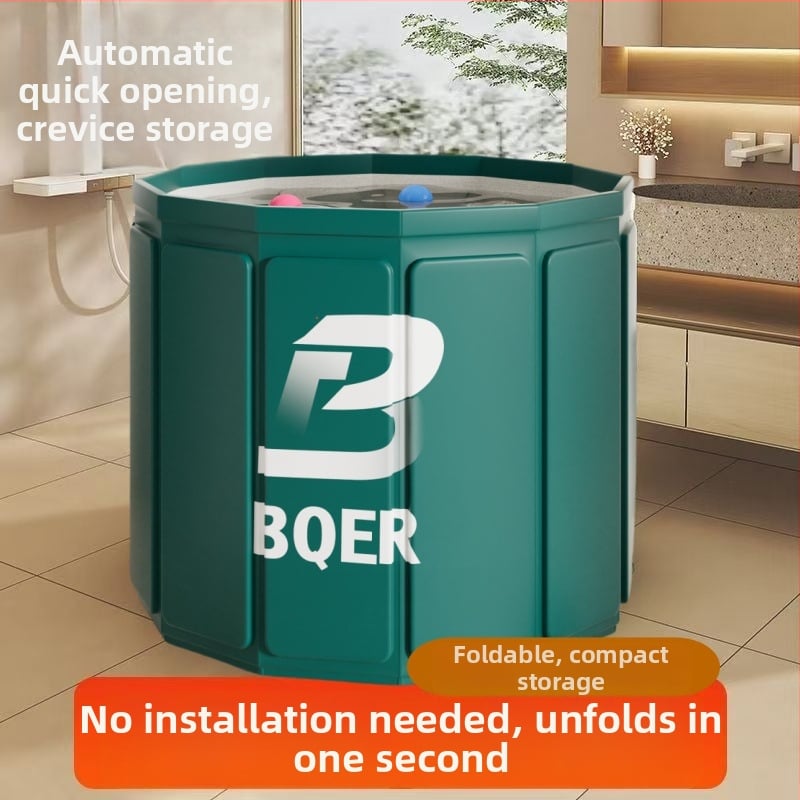 Cadă de baie pliabilă pentru bebeluși, baie pentru întregul corp, fără umflare