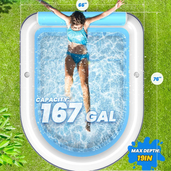 Naduvani PVC spa kada za dvoje – vanjski bazen za ledeno kupanje i plivanje