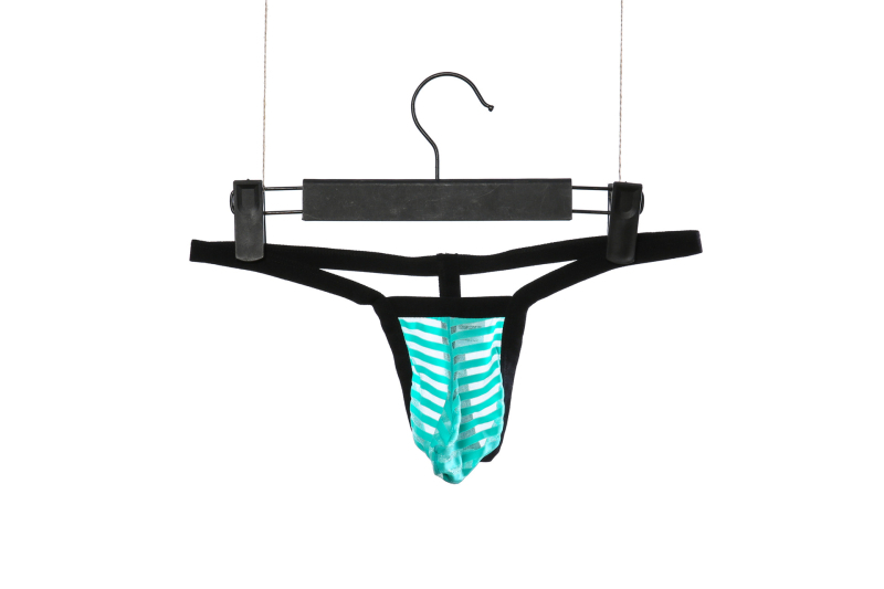 Slip masculin tip tanga, respirabilă, talie joasă, din plasă, nylon, jacquard