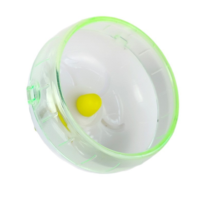 Roată silențioasă pentru hamster, cu minge de exercițiu, model nou