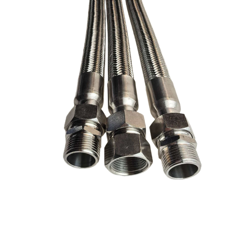 Tub flexibil din oțel inoxidabil, rezistent la explozie, conduct de cablu flexibil, impermeabil, dimensiuni 1/4 inch și 3/8 inch