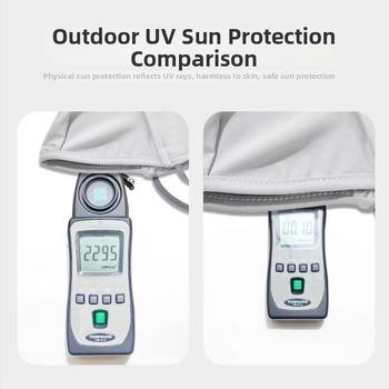 Masca de protecție UV din ice silk pentru femei, vară, croială lată pentru fețe mari, aspect elegant, efect de subțiere