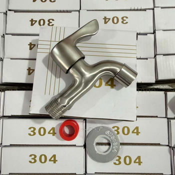 Set de 10 robineți pentru mașina de spălat, din oțel inoxidabil 304, grosime extra, originale, pentru uz casnic, apă caldă și rece, deschidere rapidă