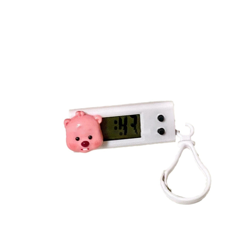 Loopy ceas de birou electronic cu afișaj LED, funcționare silențioasă, pentru elevi și examene, compact și portabil
