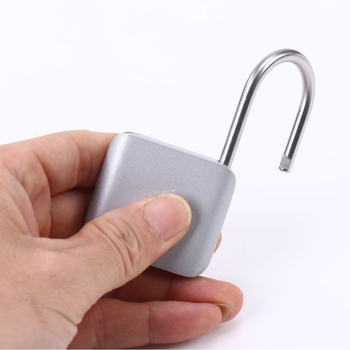 Lacăt inteligent cu amprentă pentru exterior, rezistent la apă, cu parolă și securitate electronică anti-furt