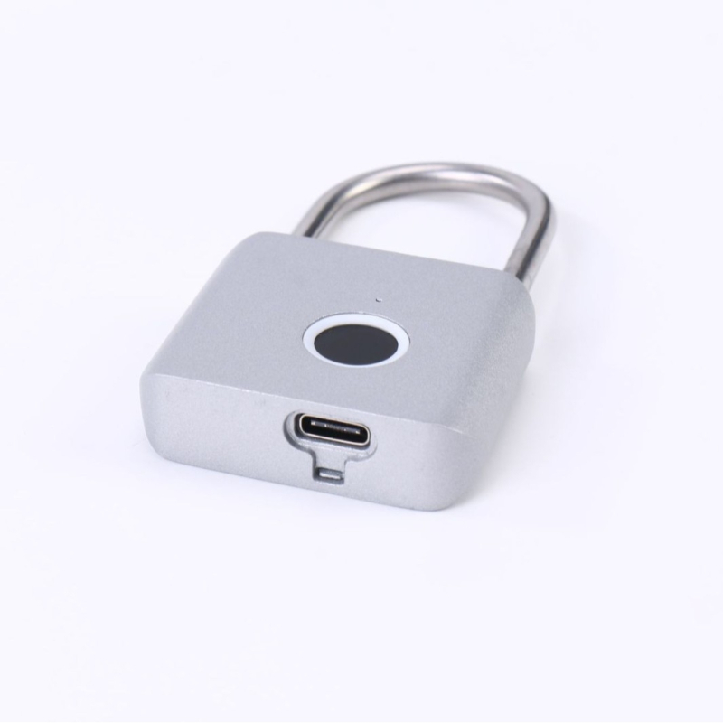 Lacăt inteligent cu amprentă pentru exterior, rezistent la apă, cu parolă și securitate electronică anti-furt