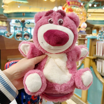 Penar din pluș Strawberry Bear cu păpușă Stitch — capacitate mare pentru elevi