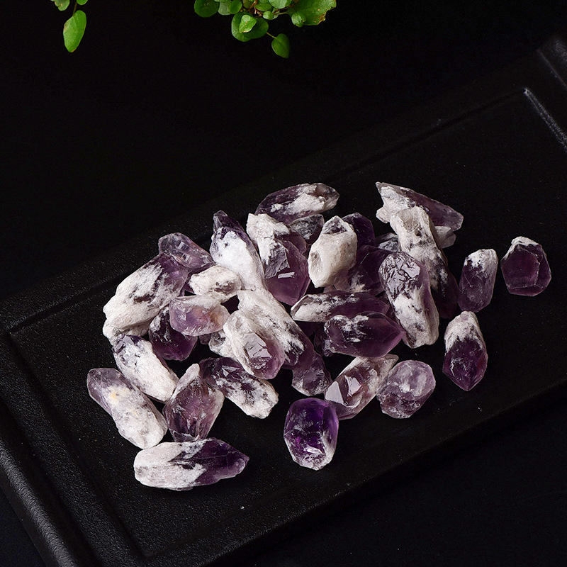 Piatră brută de ametist, specimen mineral pentru difuzor de aromă, decor pentru acvariu și peisaj bonsai