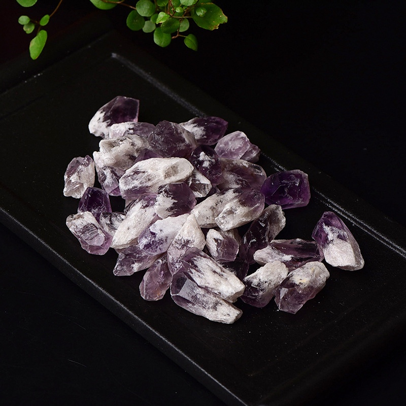 Piatră brută de ametist, specimen mineral pentru difuzor de aromă, decor pentru acvariu și peisaj bonsai