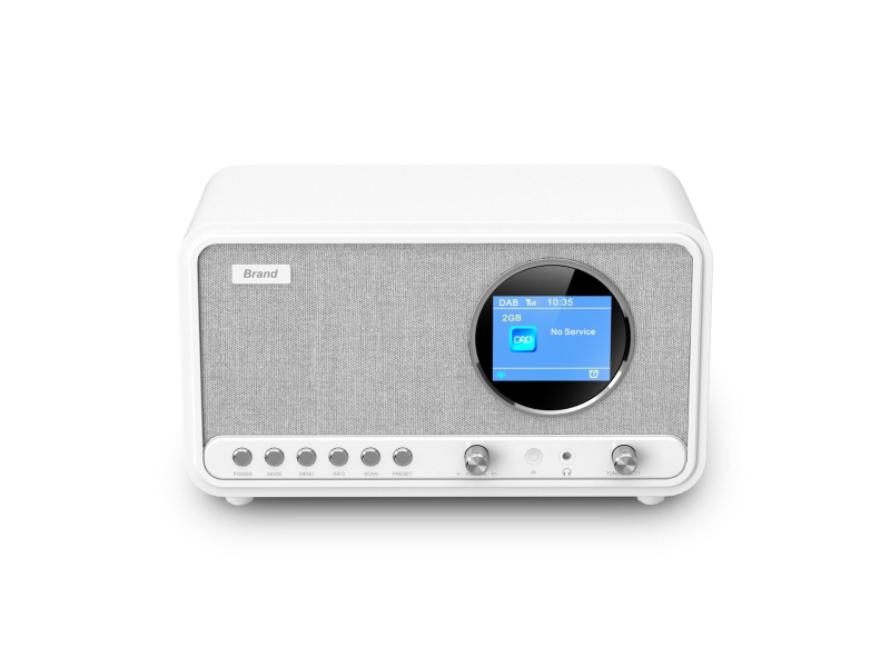 Radio DAB de birou cu transmisie audio digitală și difuzor Bluetooth