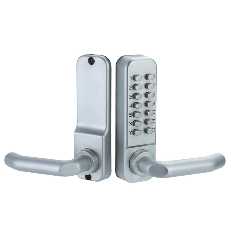 Încuietoare mecanică cu combinație pentru uși din lemn și uși de birou; utilizare duală parolă/cheie; Bullhead lock; lacăt de securitate pentru uși din fier