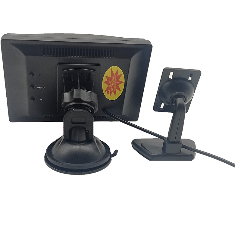 Monitor auto AHD de 5 inch, ecran LCD digital 1080p pentru vedere din spate AC-530XD