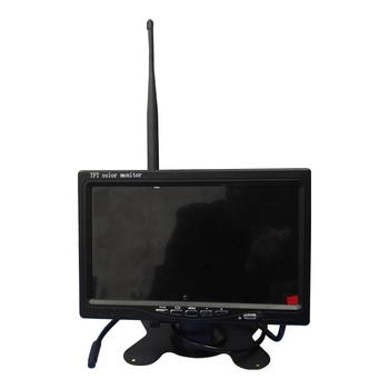 Monitor de recul fără fir, încorporat, de 7 inch, cu cameră de noapte infraroșu pentru camioane