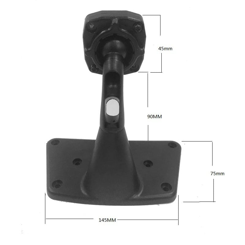 Carcasă de afișaj de 10,1 inch cu suport metalic pentru dash cam de camion