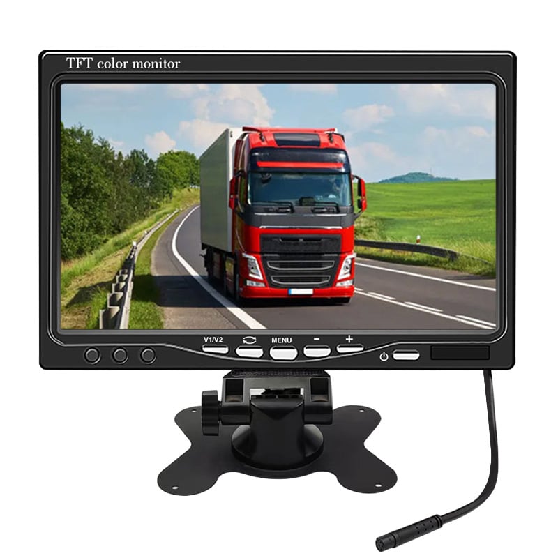 Monitor LCD de 7 inch pentru tetieră auto cu intrări video duale