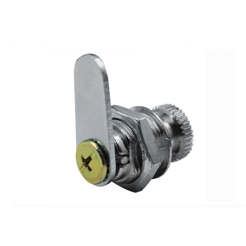 HS403A Lacăt pentru ușă de dulap, pentru dulapuri electrice și cutii de distribuție, lacăt cilindric cu buton, din aliaj de zinc
