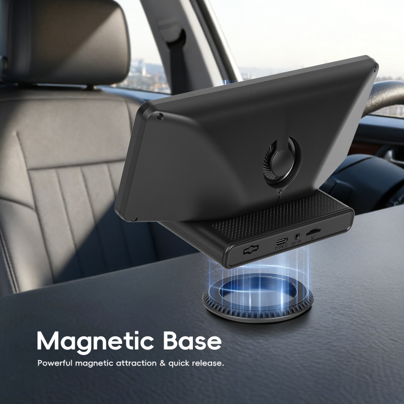 Monitor auto pentru bebeluși, 6,86 inch, PND, CarPlay wireless, afișaj central navigație, integrat