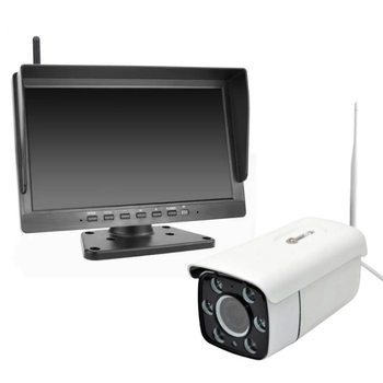 Monitor digital wireless de 10,1 inch pentru macaraua turn, operațiuni de ridicare și vehicule