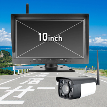 Monitor digital wireless de 10,1 inch pentru macaraua turn, operațiuni de ridicare și vehicule