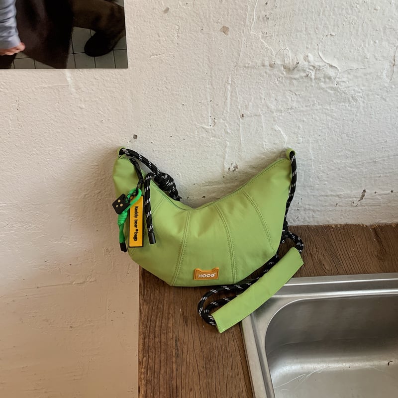 Geantă de damă cu formă de dumpling, ușoară și versatilă, crossbody pentru muncă și uz zilnic