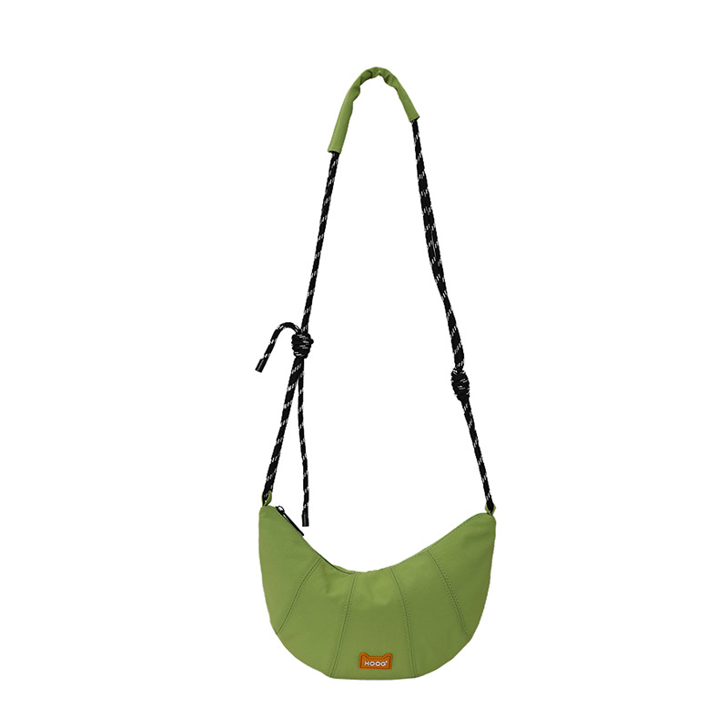 Geantă de damă cu formă de dumpling, ușoară și versatilă, crossbody pentru muncă și uz zilnic