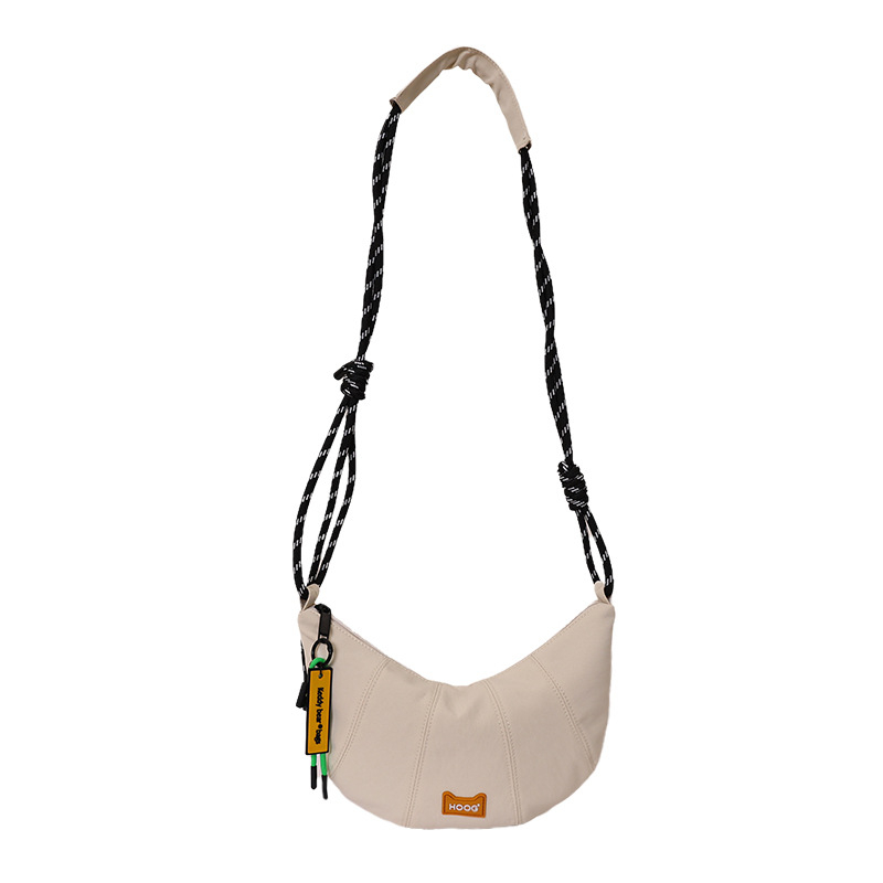 Geantă de damă cu formă de dumpling, ușoară și versatilă, crossbody pentru muncă și uz zilnic