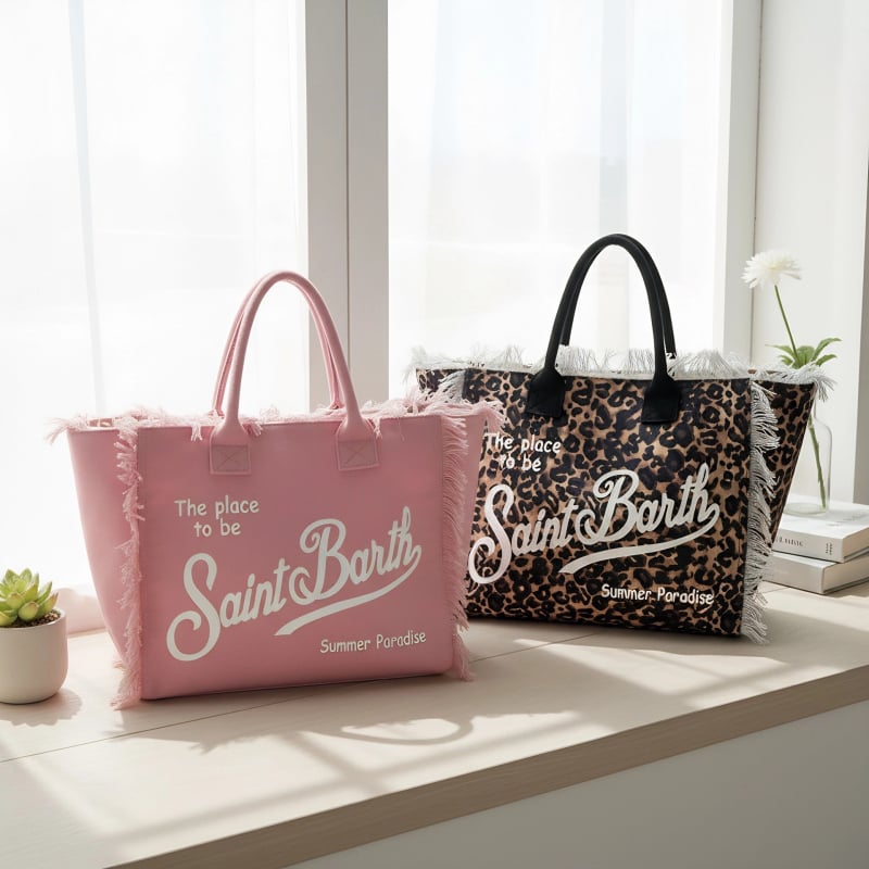 Geantă tote cu imprimeu leopard, capacitate mare, ciucuri, pentru femei, poșetă de mână și geantă de umăr, model nou, la gros