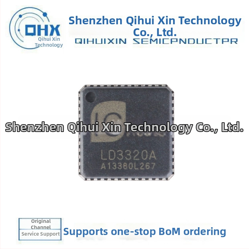 Integrovaný obvod LD3320A QFN-48 pre rozpoznávanie hlasu robota