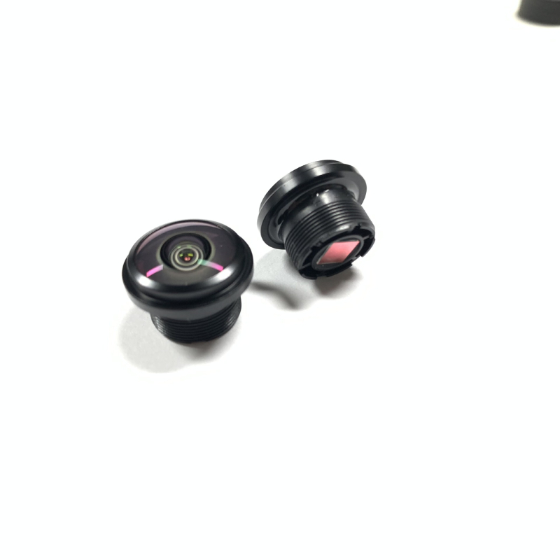 Lentilă M12 0,98 mm F1,6, ultralargă 180°, compatibilă cu cip 1/4-inch
