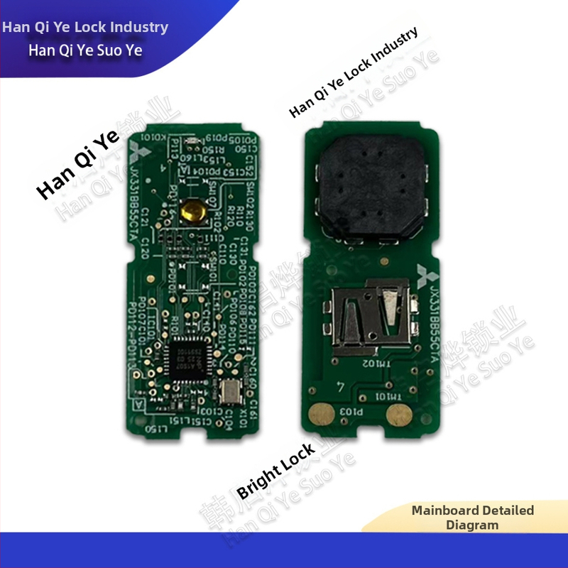 Kľúčenka pre motocykel Yamaha NVX155/NMAX155 - 49-čipová, 433,92 MHz