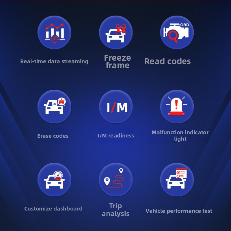 Elm327 Bluetooth PIC25K80 čip V1.5 diagnostický prístroj do auta s dvojitou doskou OBD2