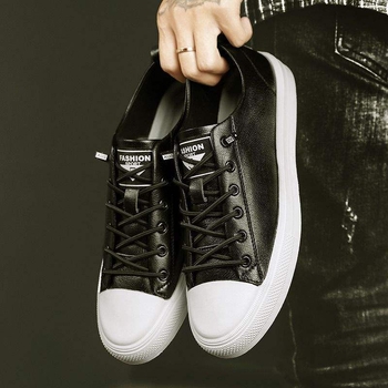 Adidași casual cu șireturi versatili, lux ușor, rezistenți la pete pentru tineri bărbați 2025
