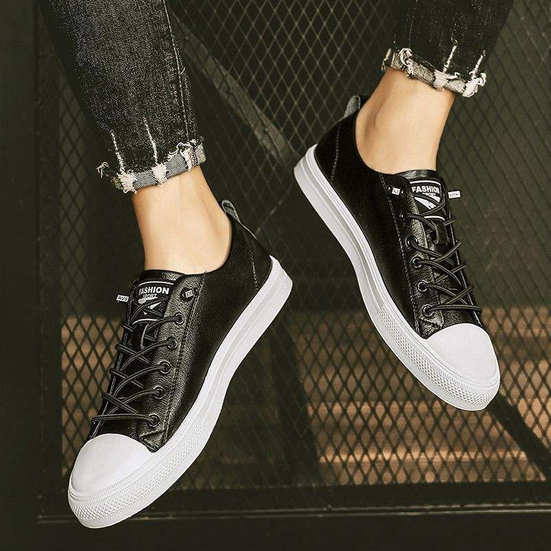 Adidași casual cu șireturi versatili, lux ușor, rezistenți la pete pentru tineri bărbați 2025