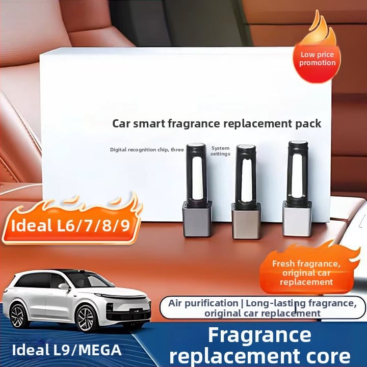 Ideal sistem auto de aromaterapie – tijă de înlocuire a nucleului pentru modelele L9/L8/L7/L6/Mega, bandă solidă de parfum reîncărcabilă