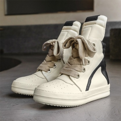 Pantofi sport bărbați de înălțime mare, talpă groasă, stil motocicletă retro, casual zilnic X168