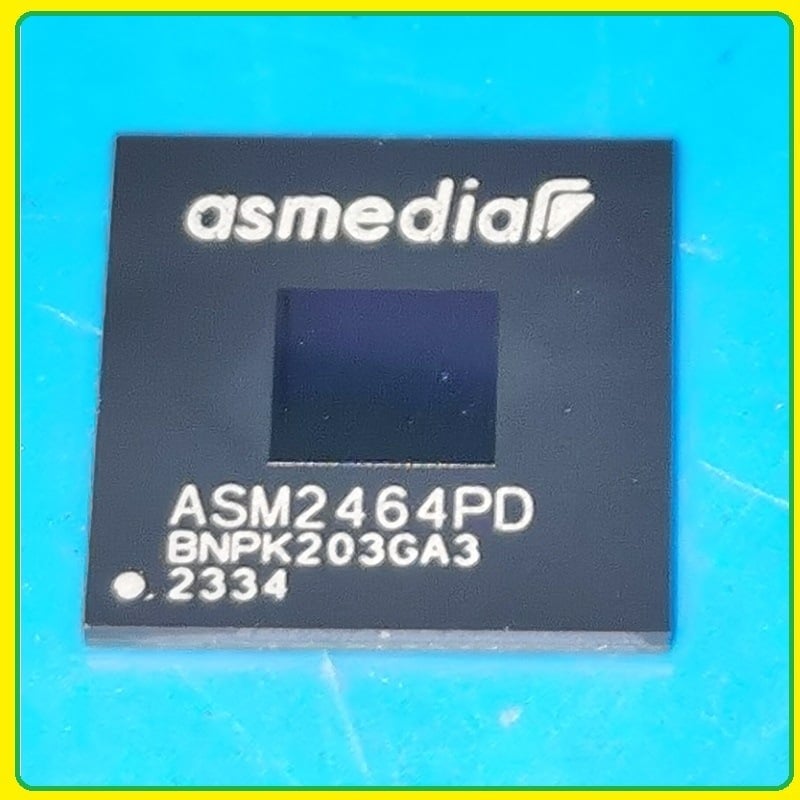 Chip de control ASM2464PD USB4.0 pentru NVMe SSD X4 (ASMedia/Xiangshuo)