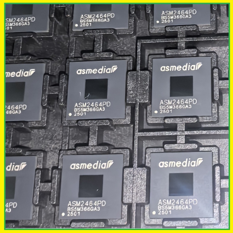 Chip de control ASM2464PD USB4.0 pentru NVMe SSD X4 (ASMedia/Xiangshuo)