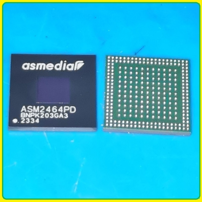 Chip de control ASM2464PD USB4.0 pentru NVMe SSD X4 (ASMedia/Xiangshuo)