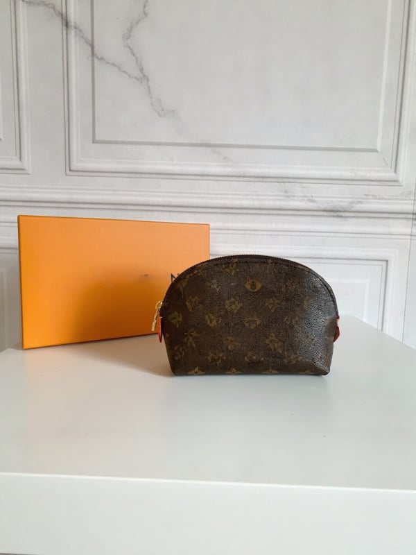Geantă de machiaj din PVC, în formă de scoică, clutch compact pentru femei