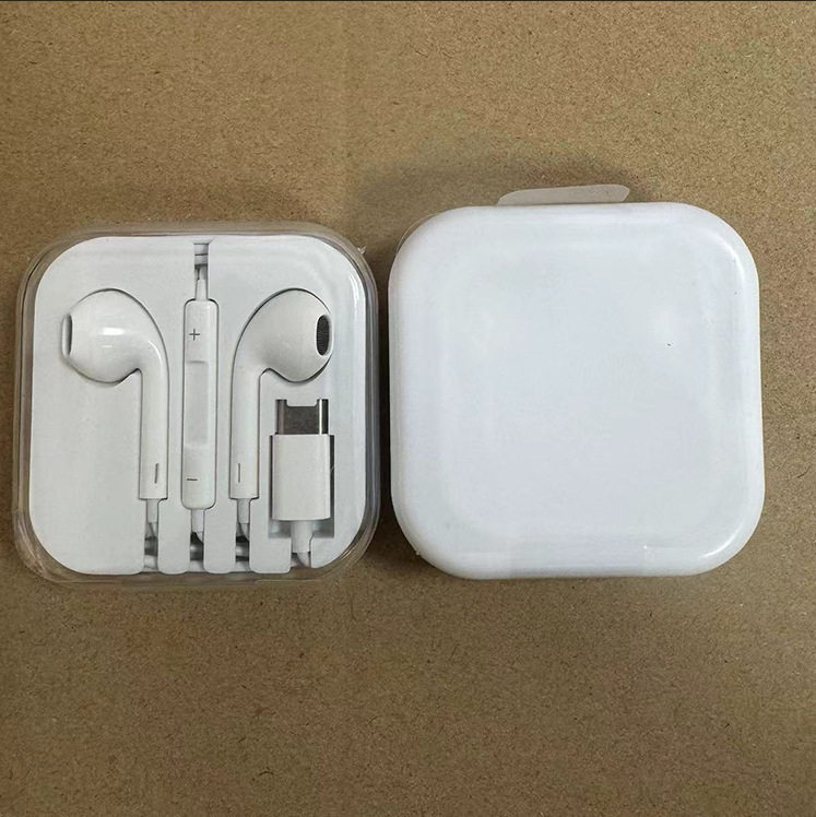 Căști cu fir Type-C, microfon încorporat și control pentru apeluri, cip analog